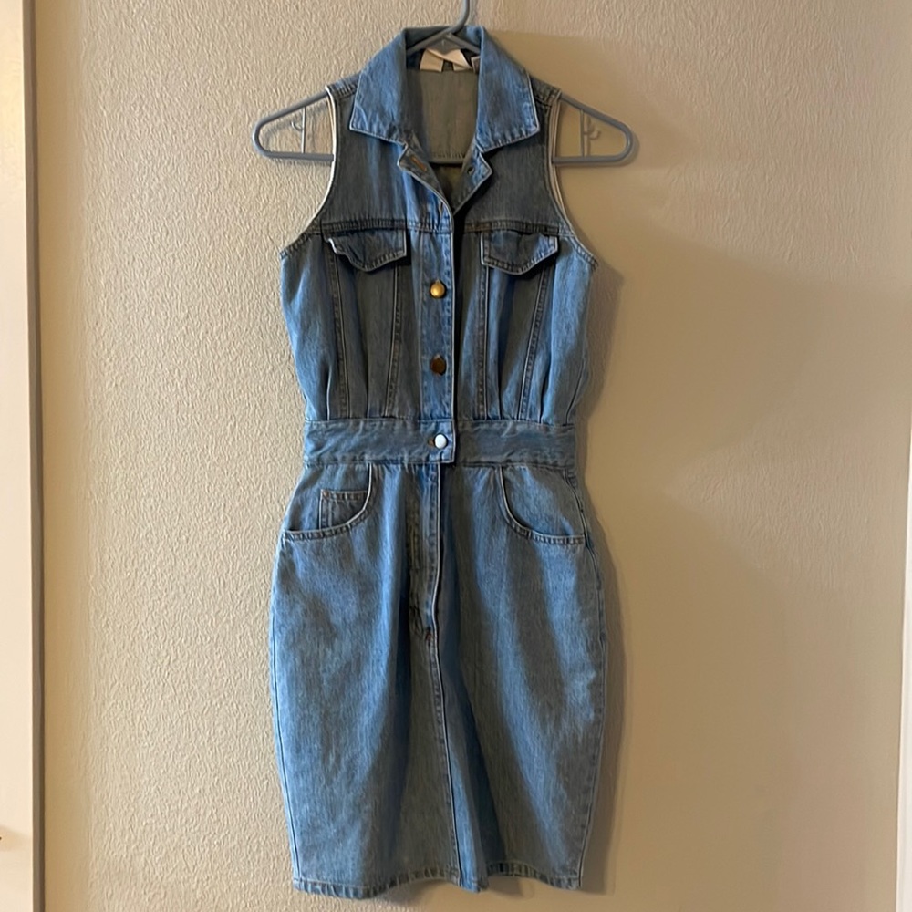Vintage OS International Denim Dress